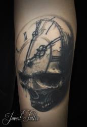 Javert tattoo vichy black and grey 61